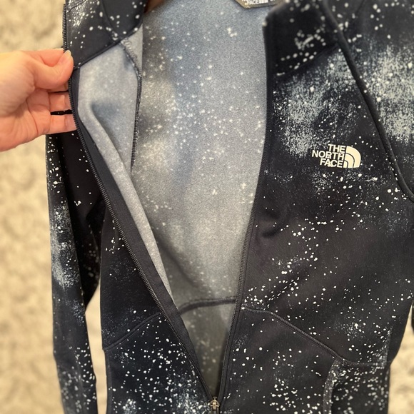 The North Face Zip up Jacket, Star constellation pattern, size small Petite - Picture 7 of 7
